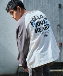 WEGO | WEGO/【24年秋冬新作】ラグラングラフィックBIG T(Tシャツ/カットソー)