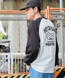 WEGO | WEGO/【24年秋冬新作】ラグラングラフィックBIG T(Tシャツ/カットソー)
