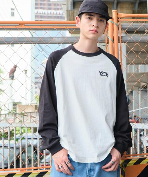 WEGO（ウィゴー）の「WEGO/ラグラングラフィックBIG T（Tシャツ/カットソー・メンズ・ブラック系その他/スミクロ/ブラック・MEDIUM/LARGE）」の22枚目の写真