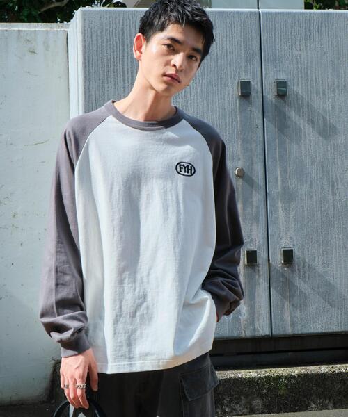 WEGO（ウィゴー）の「WEGO/ラグラングラフィックBIG T（Tシャツ/カットソー・メンズ・ブラック系その他/スミクロ/ブラック・MEDIUM/LARGE）」の17枚目の写真