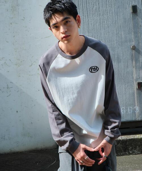WEGO（ウィゴー）の「WEGO/ラグラングラフィックBIG T（Tシャツ/カットソー・メンズ・ブラック系その他/スミクロ/ブラック・MEDIUM/LARGE）」の16枚目の写真