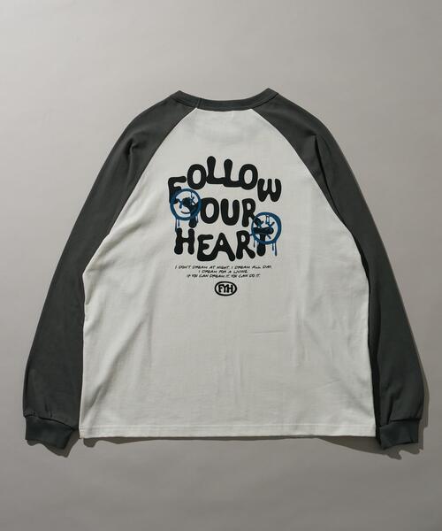 WEGO（ウィゴー）の「WEGO/ラグラングラフィックBIG T（Tシャツ/カットソー・メンズ・ブラック系その他/スミクロ/ブラック・MEDIUM/LARGE）」の10枚目の写真