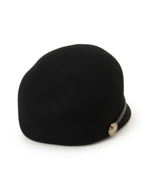 WILLSELECTION(ウィルセレクション)の「ベルト付きウールハット(キャスケット・レディース・オフホワイト/ブラック・FREE)」の15枚目の写真