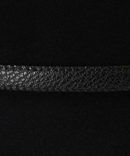 WILLSELECTION(ウィルセレクション)の「ベルト付きウールハット(キャスケット・レディース・オフホワイト/ブラック・FREE)」の18枚目の写真