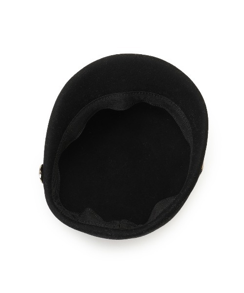 WILLSELECTION(ウィルセレクション)の「ベルト付きウールハット(キャスケット・レディース・オフホワイト/ブラック・FREE)」の20枚目の写真