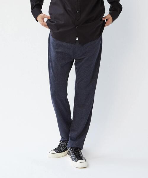 MEN'S MELROSE(メンズメルローズ)の「ウーリーニットツイルスリムテーパード5ポケットパンツ(その他パンツ・メンズ・ブラック/ブラウン/グレー/ネイビー・4/5/2/3)」の1枚目の写真