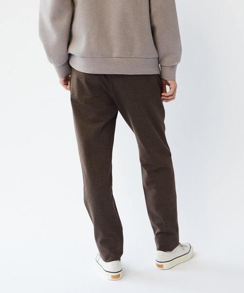 MEN'S MELROSE(メンズメルローズ)の「ウーリーニットツイルスリムテーパード5ポケットパンツ(その他パンツ・メンズ・ブラック/ブラウン/グレー/ネイビー・4/5/2/3)」の7枚目の写真