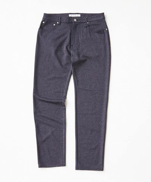MEN'S MELROSE(メンズメルローズ)の「ウーリーニットツイルスリムテーパード5ポケットパンツ(その他パンツ・メンズ・ブラック/ブラウン/グレー/ネイビー・4/5/2/3)」の16枚目の写真