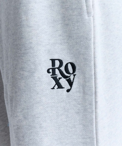 ROXY(ロキシー)の「BORN TO BE ROXY PANT/ロキシードローコード付きワイドシルエットスウェットパンツ(スウェットパンツ・レディース・ブラック/ブラウン/グレー・SMALL/MEDIUM/LARGE)」の12枚目の写真