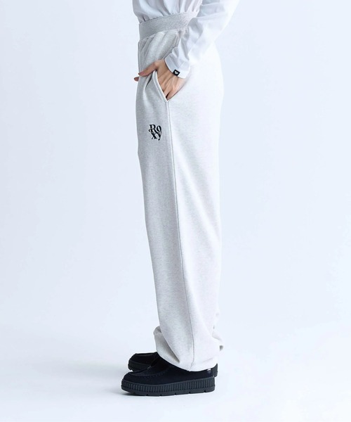 ROXY(ロキシー)の「BORN TO BE ROXY PANT/ロキシードローコード付きワイドシルエットスウェットパンツ(スウェットパンツ・レディース・ブラック/ブラウン/グレー・SMALL/MEDIUM/LARGE)」の16枚目の写真