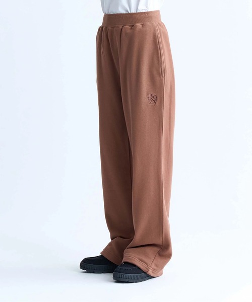 ROXY(ロキシー)の「BORN TO BE ROXY PANT/ロキシードローコード付きワイドシルエットスウェットパンツ(スウェットパンツ・レディース・ブラック/ブラウン/グレー・SMALL/MEDIUM/LARGE)」の19枚目の写真