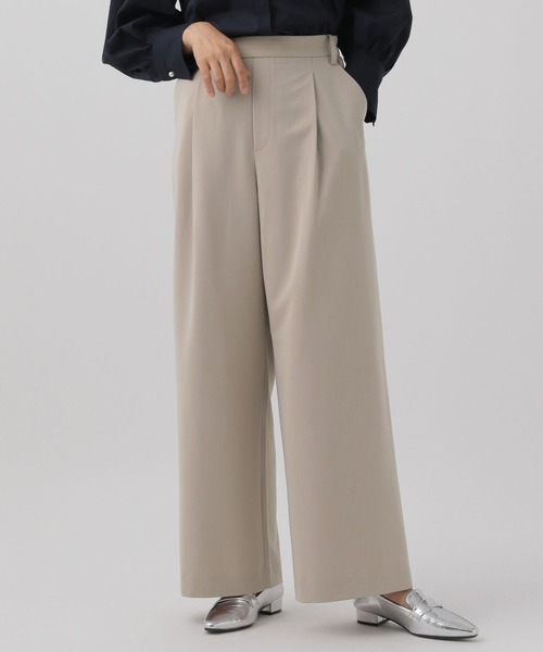 Elura（エルーラ）の「＜レギュラー／低身長サイズ＞映えラクワイドパンツ（その他パンツ・レディース・ブラック/ブラウン/ベージュ/ネイビー・MEDIUM/LARGE）」の20枚目の写真