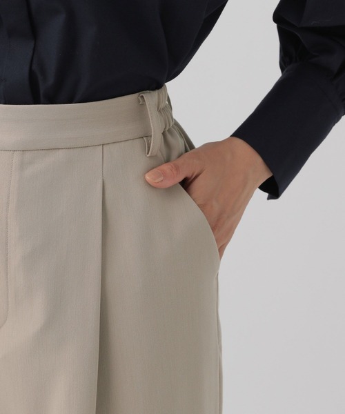 Elura（エルーラ）の「＜レギュラー／低身長サイズ＞映えラクワイドパンツ（その他パンツ・レディース・ブラック/ブラウン/ベージュ/ネイビー・MEDIUM/LARGE）」の15枚目の写真