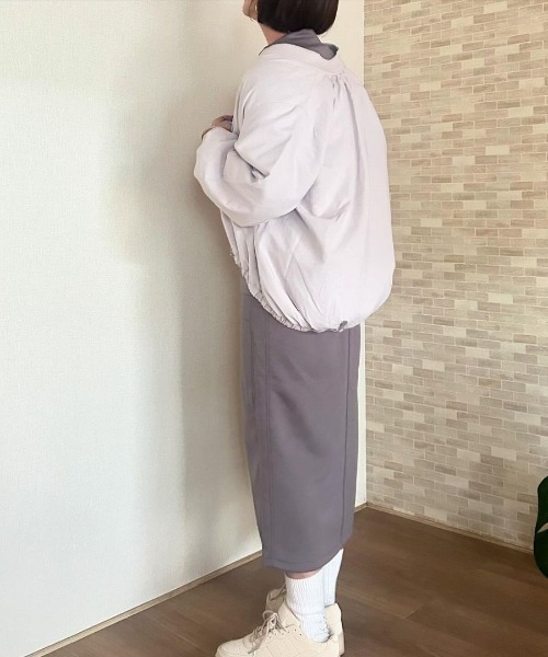 ikka（イッカ）の「【洗濯機で洗える／親子コーデ】GOKU楽ダンボールスピンドル（スウェット・レディース・ベージュ/モカ/レッド系その他/ダークグリーン/ブルー/ブラック・M/L/S）」の20枚目の写真