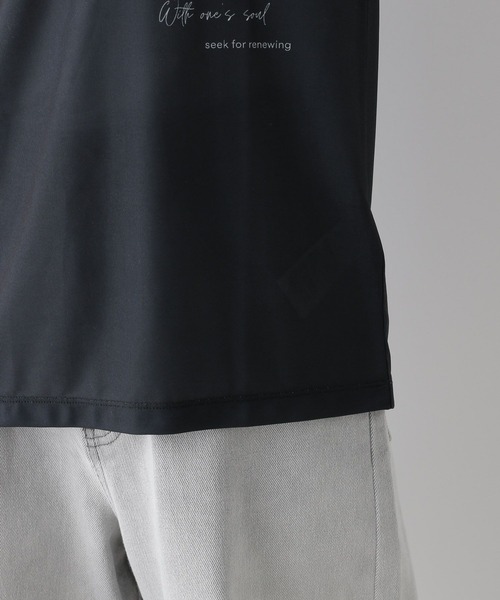 LEPSIM（レプシィム）の「レタリングロンT　140913（Tシャツ/カットソー・レディース・グレー/ライトグレー・FREE）」の8枚目の写真