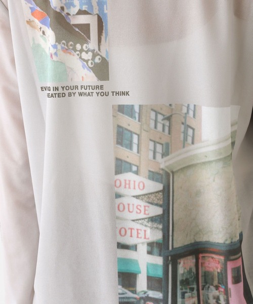 LEPSIM（レプシィム）の「レタリングロンT　140913（Tシャツ/カットソー・レディース・グレー/ライトグレー・FREE）」の11枚目の写真