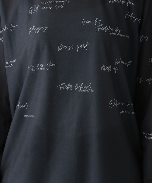 LEPSIM（レプシィム）の「レタリングロンT　140913（Tシャツ/カットソー・レディース・グレー/ライトグレー・FREE）」の12枚目の写真