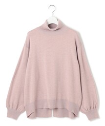 【WOMEN】ANTI PILLING WOOL ロールネックニット