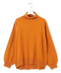 【WOMEN】ANTI PILLING WOOL ロールネックニット