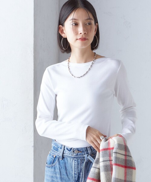 gicipi（ジチピ）の「gicipi:〈洗濯機可能〉CAVOLFIORE（Tシャツ/カットソー・レディース・ブラック/ホワイト/ブラウン/イエロー・ONE SIZE）」の2枚目の写真