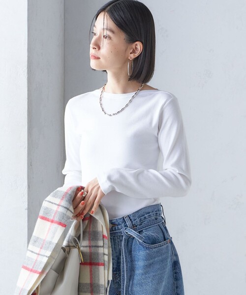 gicipi（ジチピ）の「gicipi:〈洗濯機可能〉CAVOLFIORE（Tシャツ/カットソー・レディース・ブラック/ホワイト/ブラウン/イエロー・ONE SIZE）」の15枚目の写真