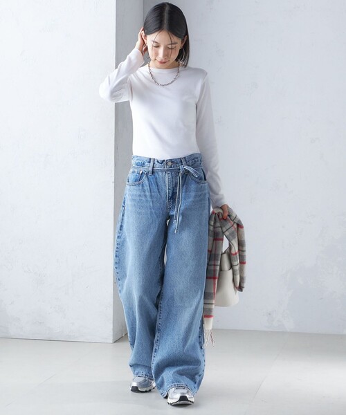 gicipi（ジチピ）の「gicipi:〈洗濯機可能〉CAVOLFIORE（Tシャツ/カットソー・レディース・ブラック/ホワイト/ブラウン/イエロー・ONE SIZE）」の17枚目の写真