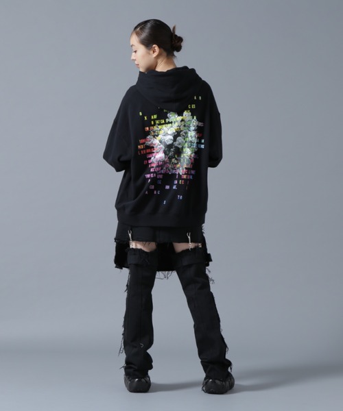 【WEB&DEPOT限定】A4A/エーフォーエー/SWEAT HOODIE FLOWER（パーカー）｜A4A（エーフォーエー）