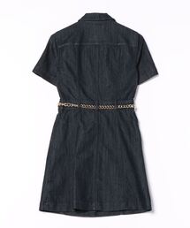 MICHEAL KORS 【完売品】白デニム ドレス ウィズ チェーンワンピース MICHAEL KORS（マイケルコース）の「デニム ドレス ウィズ