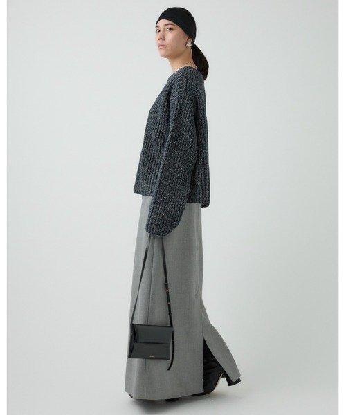 Chaos（カオス）の「Chaos(カオス)/ログランニット（ニット/セーター・レディース・ダークネイビー/アイボリー・FREE）」の20枚目の写真