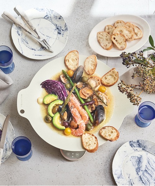 BIRTHDAY BAR(バースデイバー)の「【recolte レコルト】卓上IHクッキンググリドル(キッチン家電・レディース・ホワイト/グレー・0)」の15枚目の写真