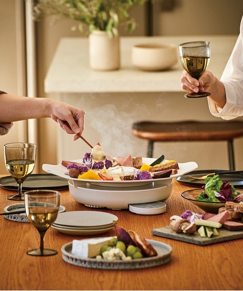 BIRTHDAY BAR(バースデイバー)の「【recolte レコルト】卓上IHクッキンググリドル(キッチン家電・レディース・ホワイト/グレー・0)」の16枚目の写真