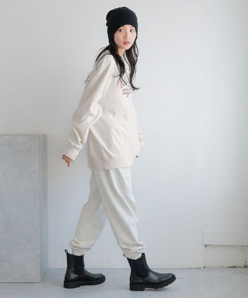 LOWRYS FARM(ローリーズファーム)の「スウェットジョグパンツ 133401(スウェットパンツ・レディース・グレー/チャコールグレー/アイボリー・FREE)」の10枚目の写真