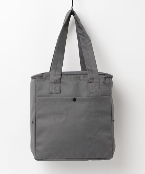 COMMON WARE(コモンウェアー)の「EC:LAURIER 保冷スクエアデリバッグ コンパクト 自転車カゴ バッグ(エコバッグ/サブバッグ・レディース・ライトイエロー/グレイッシュベージュ/スモークピンク/ラベンダー/ダークグレー/モスグリーン・FREE)」の9枚目の写真
