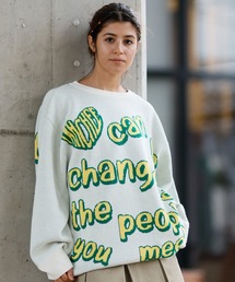 TAHCHEE（ターチー）の「【ムラサキスポーツ限定】TAHCHEE/ターチー セーター ライフロゴ オーバーニット TC240609-01（ニット/セーター）」