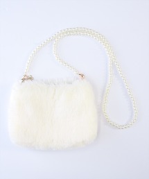 clear | パールショルダーファーバッグ ≪2024AW新作≫(ショルダーバッグ)