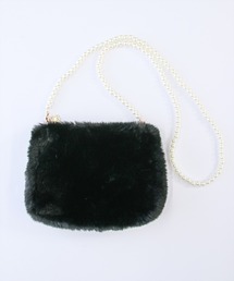 clear | パールショルダーファーバッグ ≪2024AW新作≫(ショルダーバッグ)