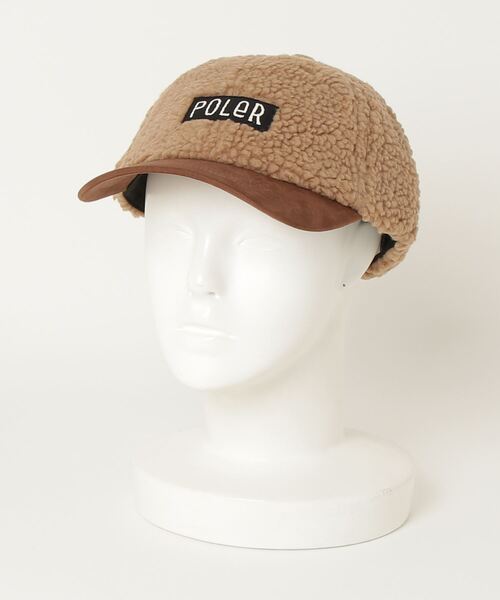 POLeR（ポーラー）の「POLeR/ポーラー キャップ BOA FLEECE 5P CAP 249MCV0046（キャップ・メンズ・ブラック/ブラウン/マルチ・ONE SIZE）」の7枚目の写真