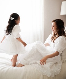 Baby Rosy luce（ベビーロージールーチェ）の「【BABY ROSY LUCE / KIDS】ローズジャガードドレス（ワンピース）」