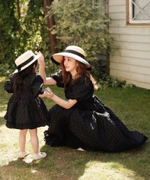 Baby Rosy luce（ベビーロージールーチェ）の「【BABY ROSY LUCE / KIDS】ローズジャガードドレス（ワンピース）」