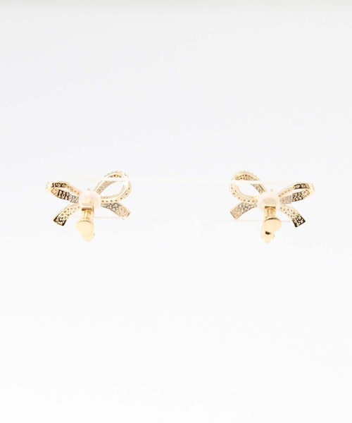 Gready Brilliant（グレディブリリアン）の「ビジューリボンイヤリング（イヤリング・レディース・ゴールド・FREE）」の7枚目の写真