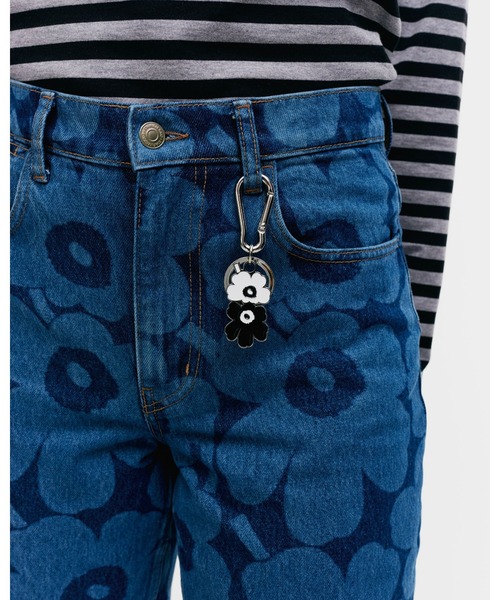 marimekko（マリメッコ）の「【kioski】Puhallus Unikko / key ring（キーケース/キーアクセサリー・レディース・ブラック・FREE）」の5枚目の写真