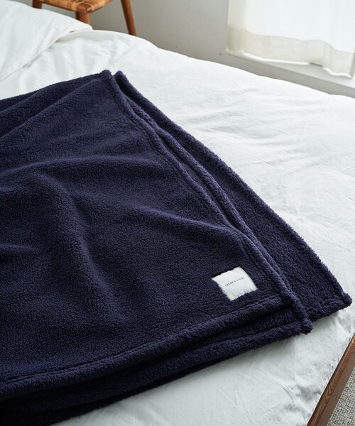 FREAK'S STORE（フリークスストア）の「フリースブランケット L（ブランケット・メンズ・グレー/ネイビー/ベージュ・ONE SIZE）」の16枚目の写真