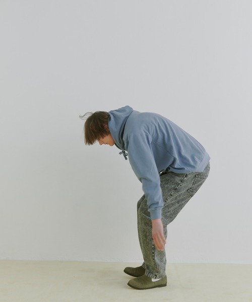 COLIN(コリン)の「COLIN:10.5oz デニムワイドテーパードパンツ(デニムパンツ・メンズ・ブラック・M/L)」の10枚目の写真