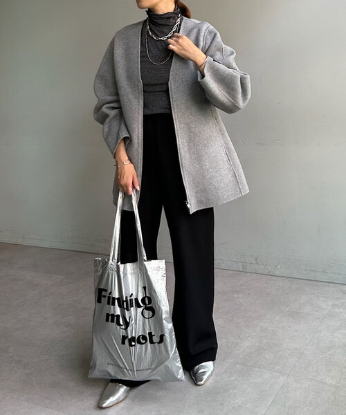 【セール】ダブルフェイスカーブコート（その他アウター）｜SHENERY（シーナリー）