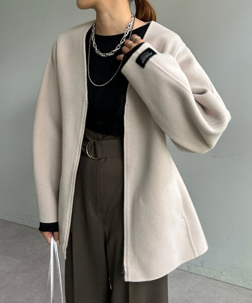 SHENERY（シーナリー）の「ダブルフェイスカーブコート（その他