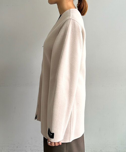 【セール】ダブルフェイスカーブコート（その他アウター）｜SHENERY（シーナリー）