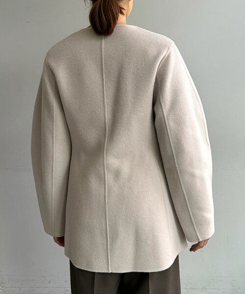 【セール】ダブルフェイスカーブコート（その他アウター）｜SHENERY（シーナリー）