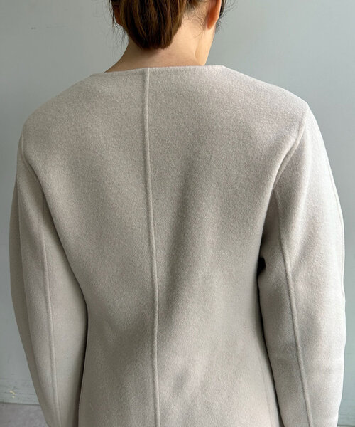 【セール】ダブルフェイスカーブコート（その他アウター）｜SHENERY（シーナリー）