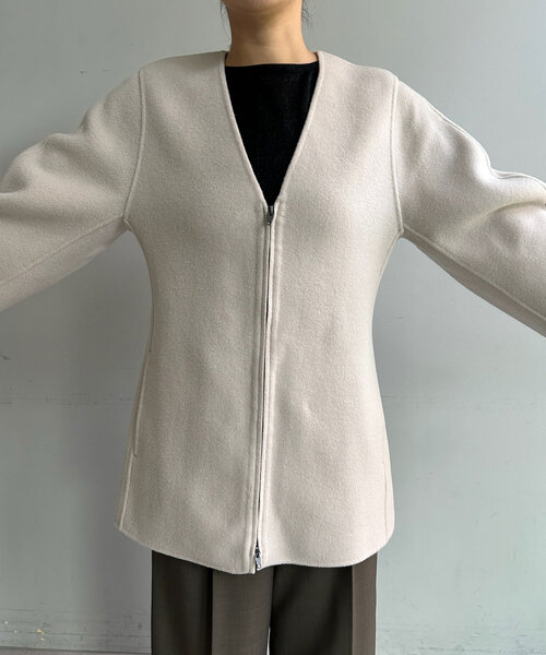 【セール】ダブルフェイスカーブコート（その他アウター）｜SHENERY（シーナリー）