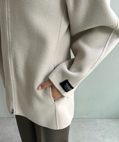 【セール】ダブルフェイスカーブコート（その他アウター）｜SHENERY（シーナリー）